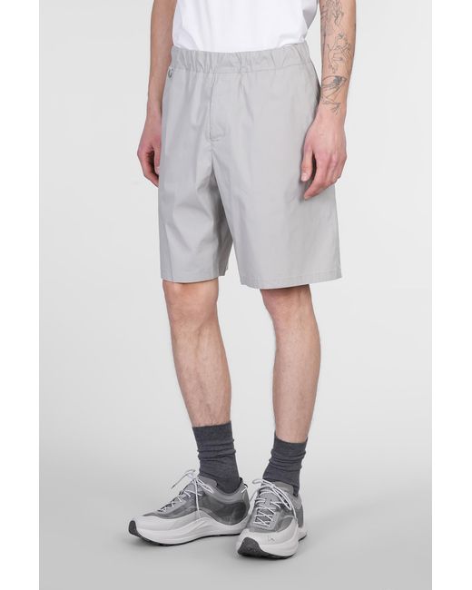Shorts Combo in Cotone Grigio di Low Brand in Gray da Uomo