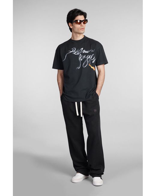 Palm Angels T-shirt In Black Cotton for men