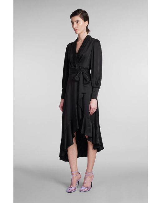 Zimmermann Dress In Black Silk