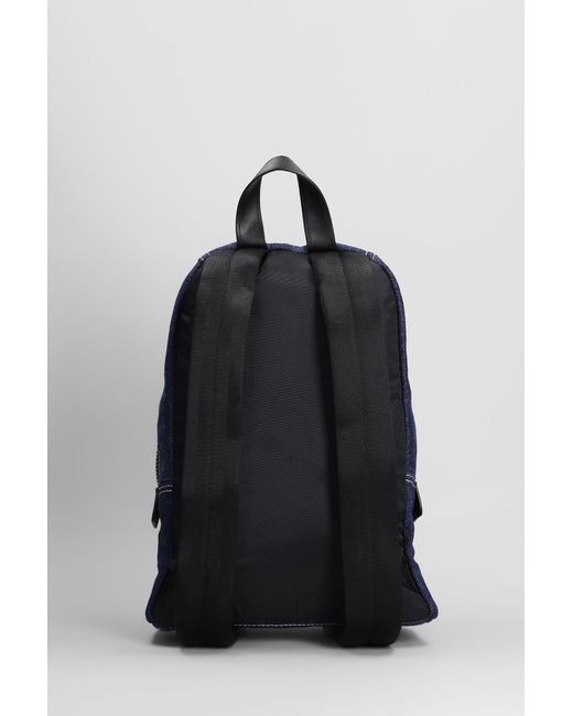 Marc Jacobs The Medium Backpack Backpack In Blue Denim