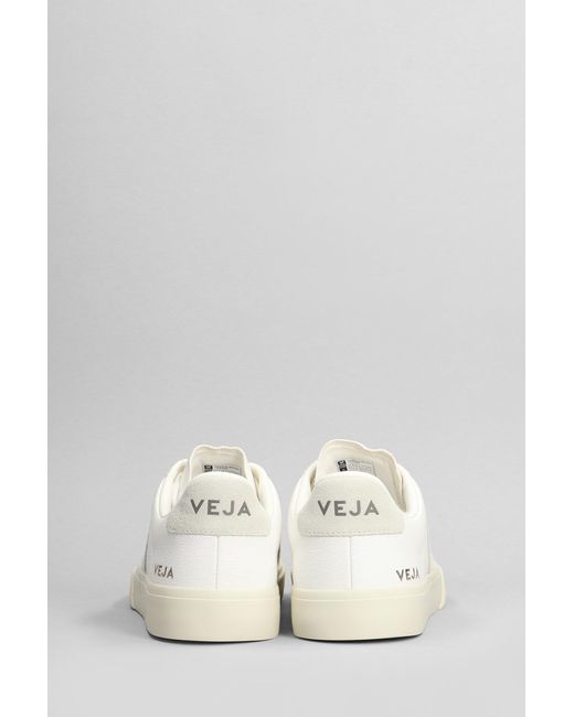 Veja Campo Sneakers In White Leather for men