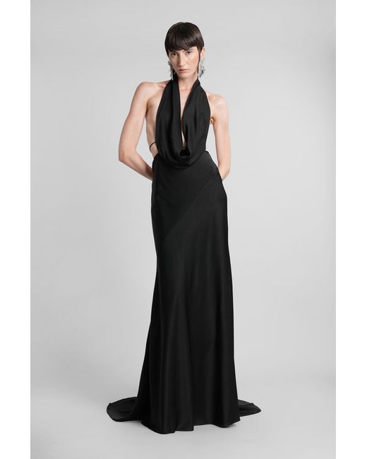 black alex perry dress Strapless Dress in Suede main image 0