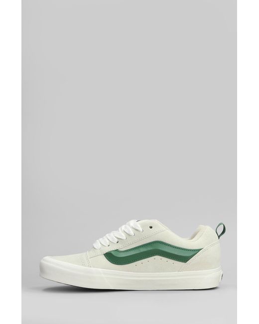 Vans Green Knu Skool Sneakers for men