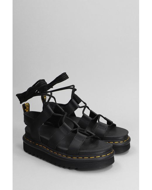 Dr. Martens NARTILLA - Sandali Con Plateau - Black/nero - 4