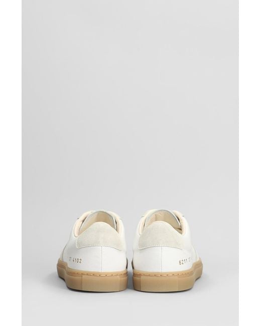 Common Projects White Bball Slim Sneakers