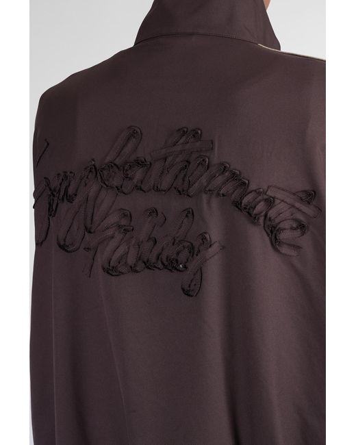Felpa in Poliestere Marrone di Adidas x Song For the Mute in Brown da Uomo