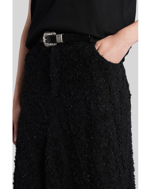 IRO Black Samden Skirt