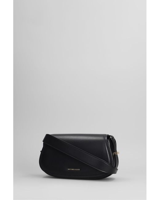Borsa a spalla Lydia in Pelle Nera di Michael Kors in Gray
