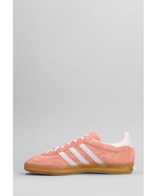 Adidas Gazelle Indoor W Sneakers In Rose-pink Suede