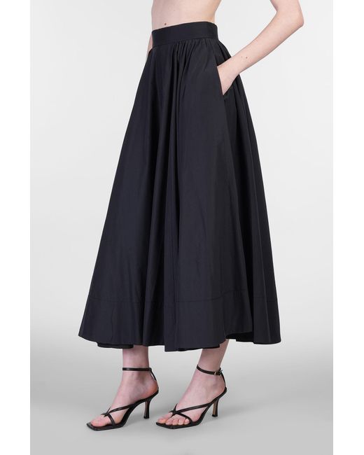 Gonna Winona Skirt in Poliestere Nera di ANDAMANE in Blue
