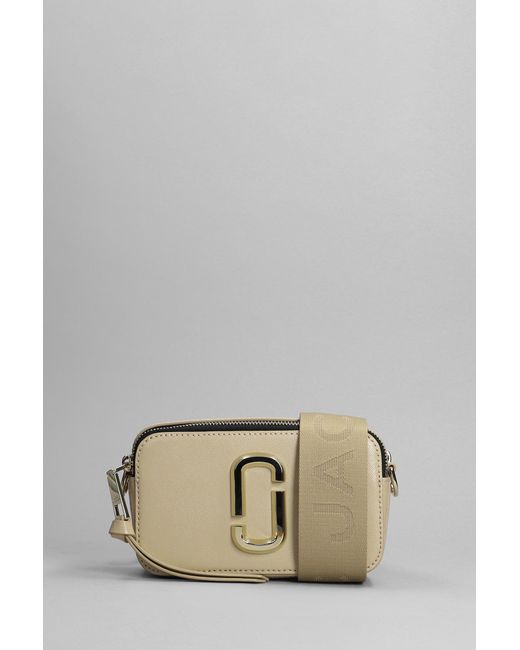 Marc Jacobs The Snapshot Shoulder Bag In Khaki Leather in Green Lyst