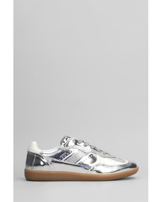 Sneakers Tb.490 in Pelle Argento di Alohas in White