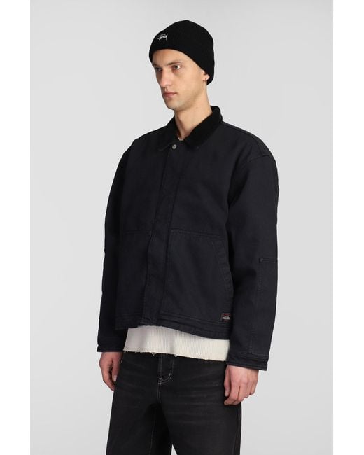 Stussy Black Casual Jacket for men