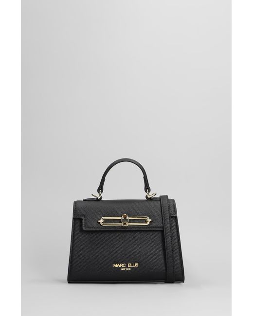 Borsa a spalla Iris M in ecopelle Nera di Marc Ellis in Black