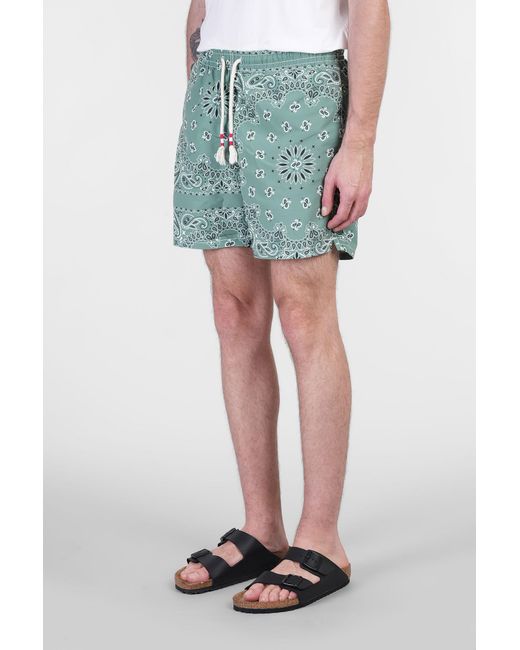 Beachwear Caprese in Poliammide Verde di Mc2 Saint Barth in Green da Uomo