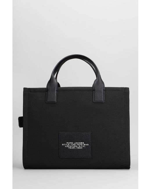 Marc Jacobs The Medium Tote Tote In Black Cotton