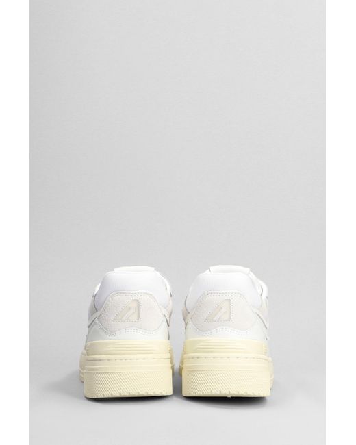 Autry White Clc Low Sneakers for men