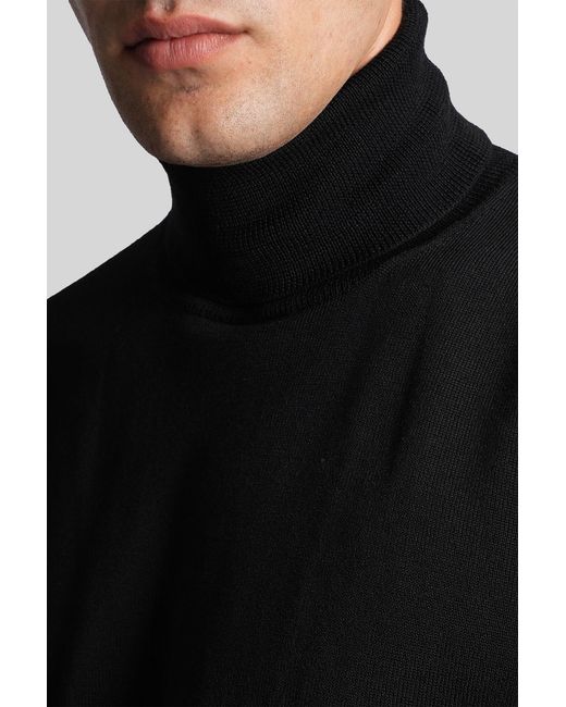 Roberto Collina Knitwear In Black Wool for men