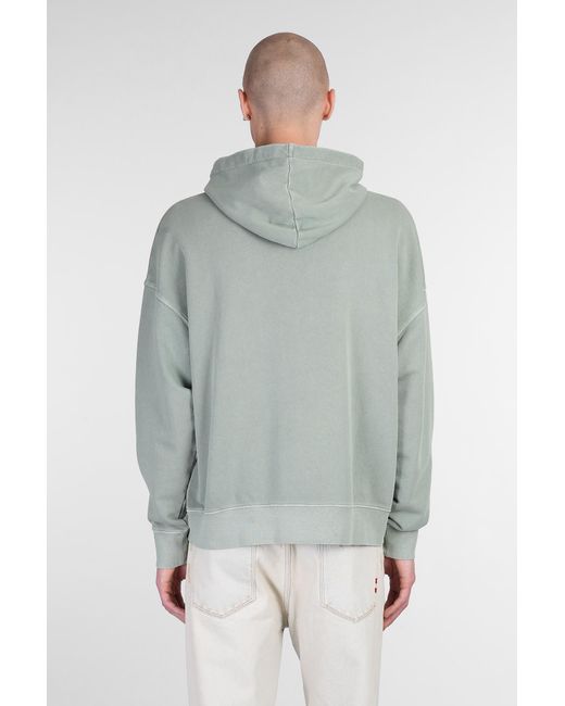 Felpa in Cotone Verde di AMISH in Gray da Uomo