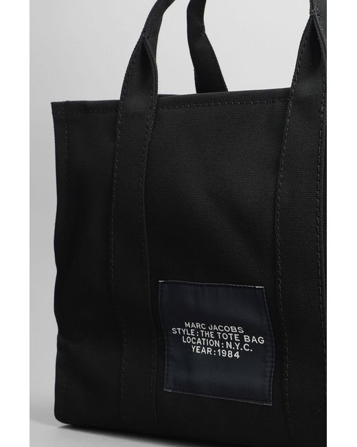 Marc Jacobs The Medium Tote Tote In Black Cotton