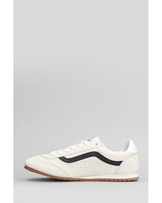 Vans White Super Lowpro Sneakers