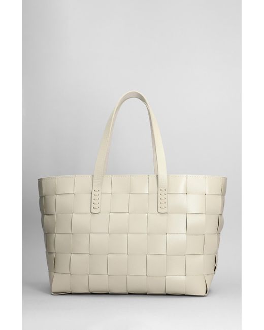 Dragon Diffusion Natural Japan Tote Tote In Beige Leather
