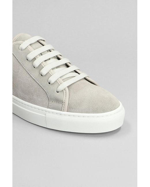 National Standard Multicolor Edition 3 Low Sneakers In Grey Suede for men