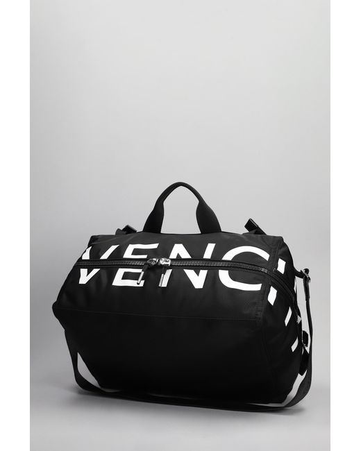 Borsa a spalla Pandora bag m in Poliamide Nera di Givenchy in Black da Uomo