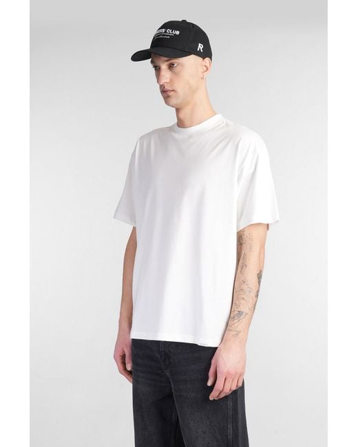 Represent White T-Shirt for men