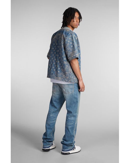 Amiri Jeans In Blue Cotton for men