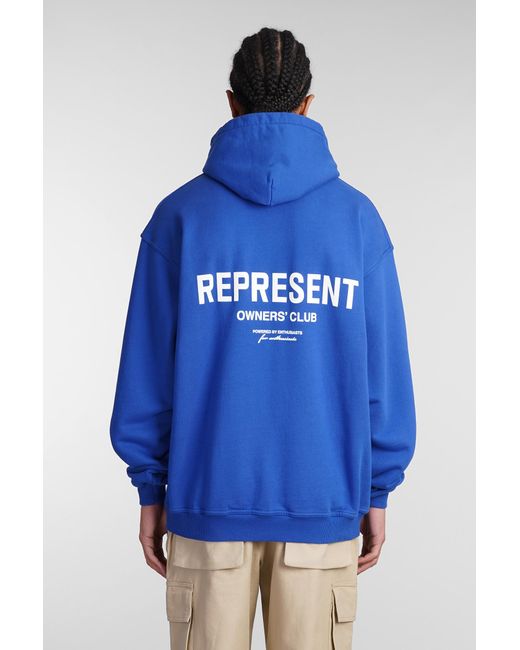 Represent Blue Sweatshirt for men
