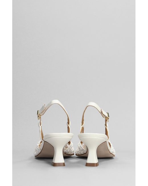 Pedro Miralles Pumps In White Leather