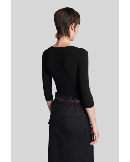 IRO Black Rosaria T-Shirt