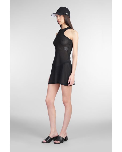 Abito donna in Poliestere Nera di Courreges in Black
