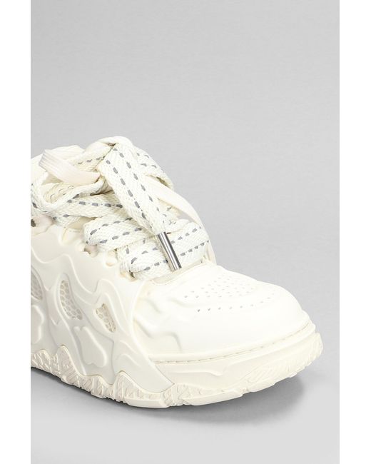 Acupuncture White Acu Vlc Sneakers In Beige Leather for men