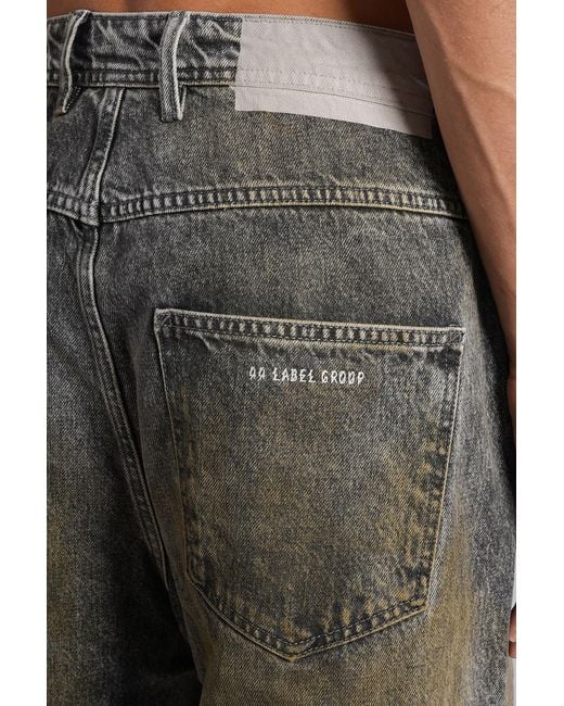 44 Label Group Multicolor Jeans In Grey Cotton for men