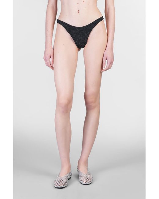 Beachwear Naomi w in Poliammide Nera di Mc2 Saint Barth in Black