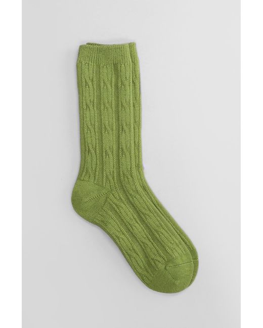 Stussy Socks In Green Cotton for men