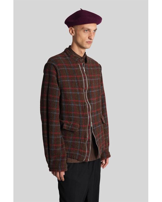 Undercover Brown Casual Jacket for men