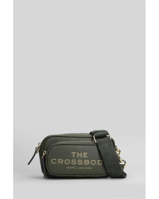 Marc Jacobs The Crossbody Shoulder Bag In Green Leather