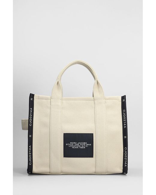 Marc Jacobs Natural The Medium Tote Tote In Beige Cotton