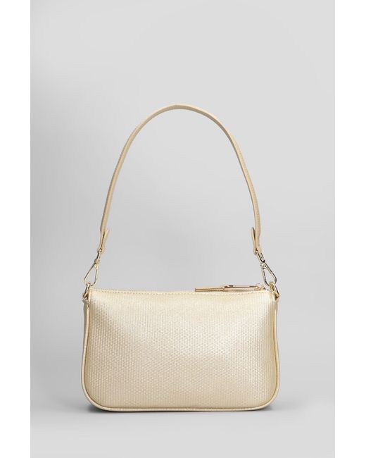 Borsa a spalla Luxury Shoulderbag in ecopelle Oro di Marc Ellis in Natural