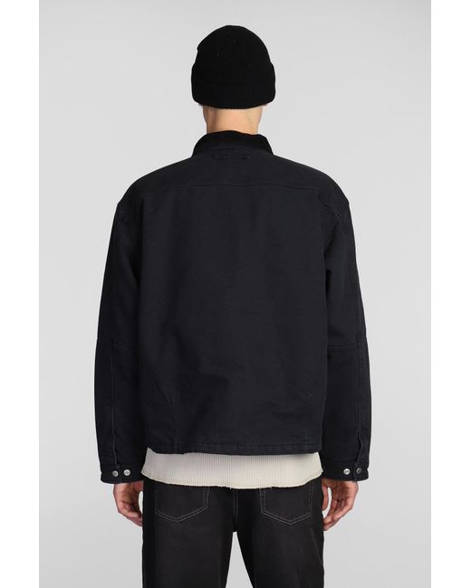 Stussy Black Casual Jacket for men