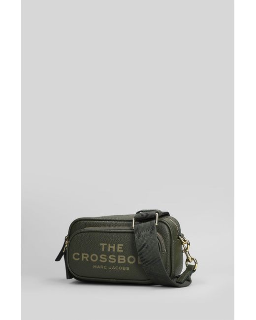Marc Jacobs The Crossbody Shoulder Bag In Green Leather
