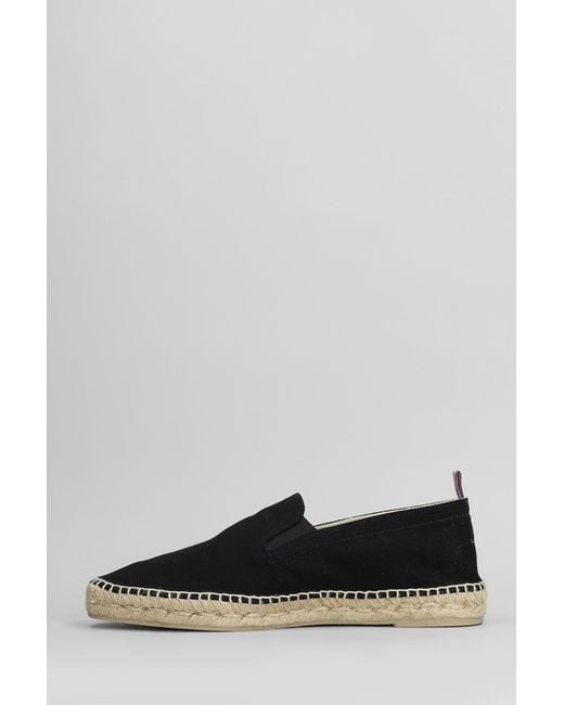 Espadrillas Joel-001 in Tela Nera di Castaner in Gray da Uomo