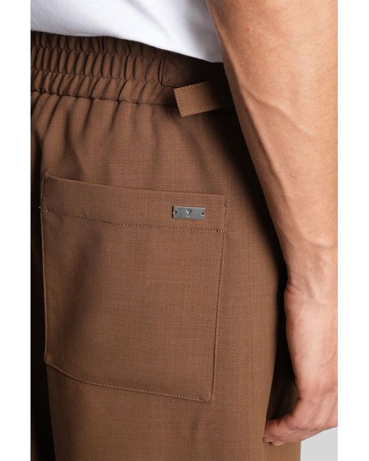 AMI Brown Pants for men