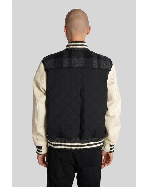 Junya Watanabe Black Bomber Jacket for men