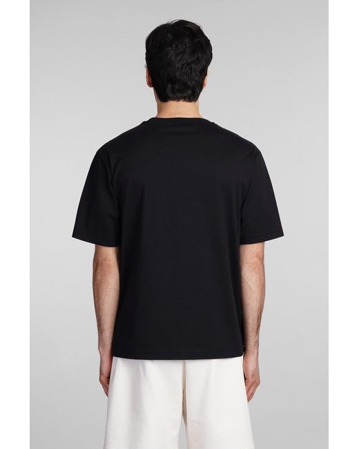 Palm Angels T-shirt In Black Cotton for men