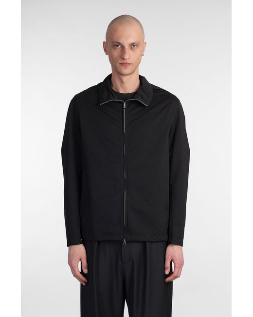 Attachment Casual Jacket In Black Polyester for men