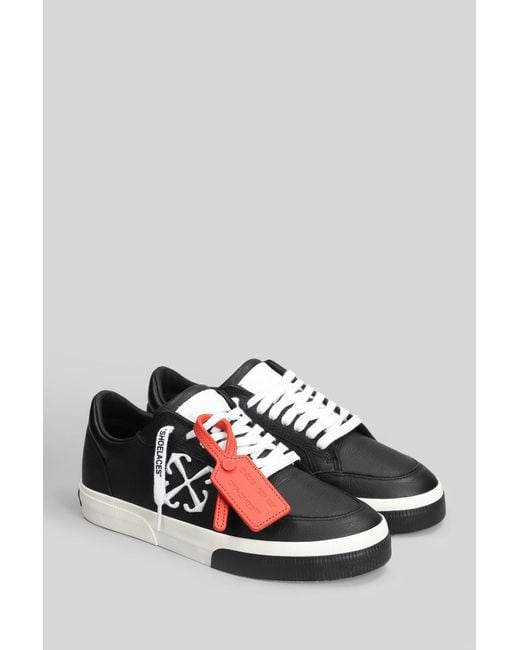 Sneakers New Low Vulcanized di Off-White c/o Virgil Abloh in Black da Uomo